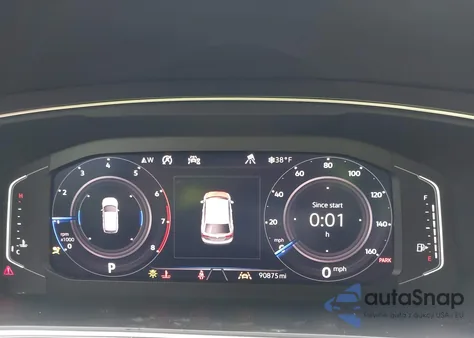 2020 Volkswagen Tiguan 2.0T Sel Premium R-Line from USA, damaged, VIN 3VV4B7AX2LM180908